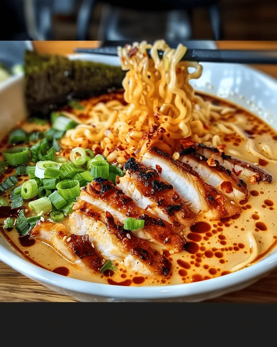 Fiery Chicken Ramen: Your Easy Path to a Comforting Noodle Bowl