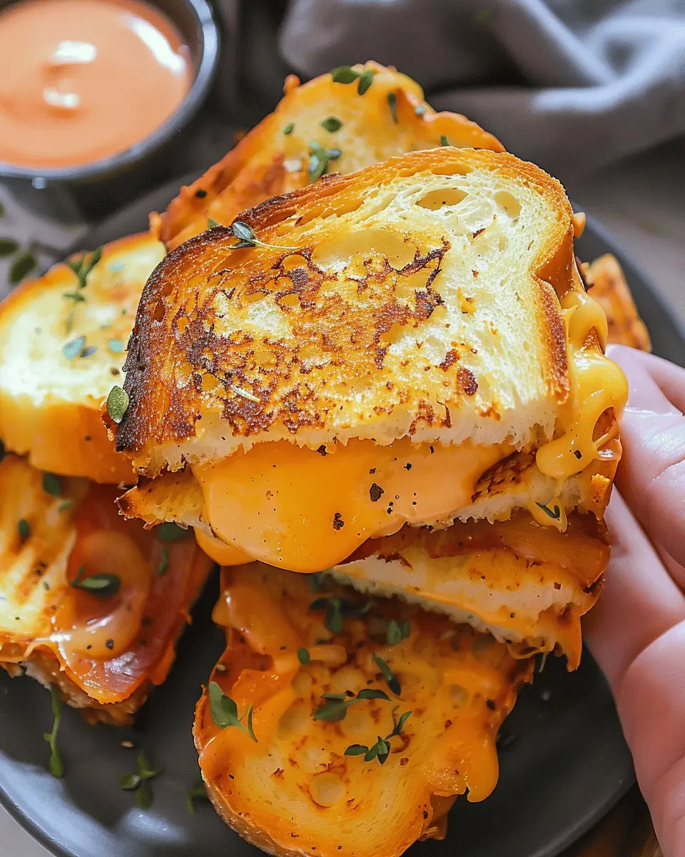 This Hawaiian Roll Grilled Cheese Recipe is the Best Comfort Food