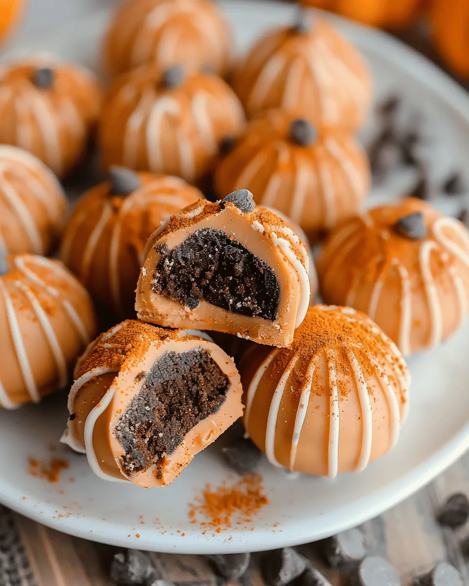 Pumpkin Cheesecake Truffles: Easy Indulgence for Fall Treats