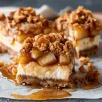 Caramel Apple Cheesecake Bars