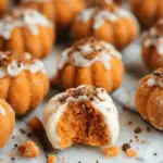 Pumpkin Cheesecake Truffles