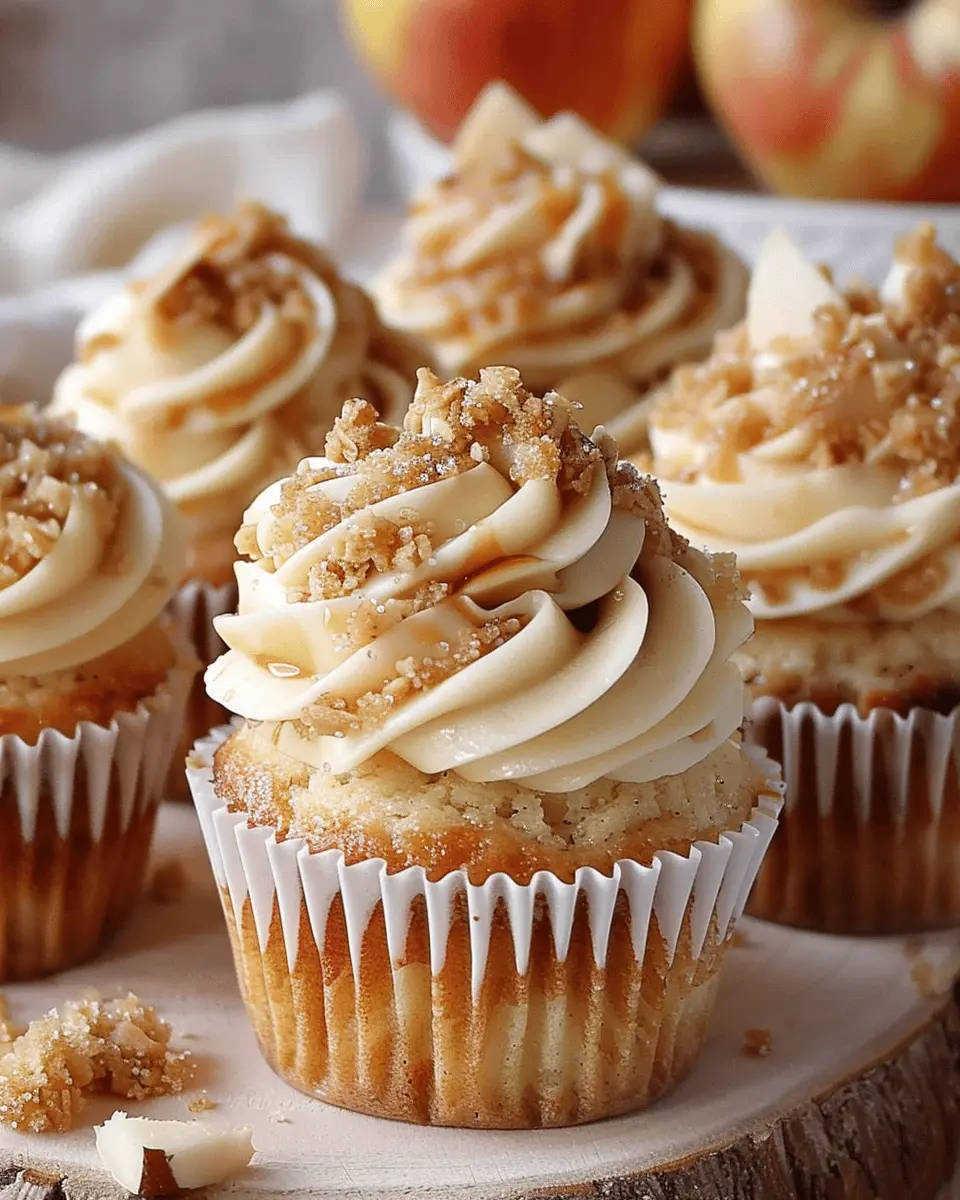 Apple Crumble Cupcakes: The Best Cozy Fall Dessert Recipe