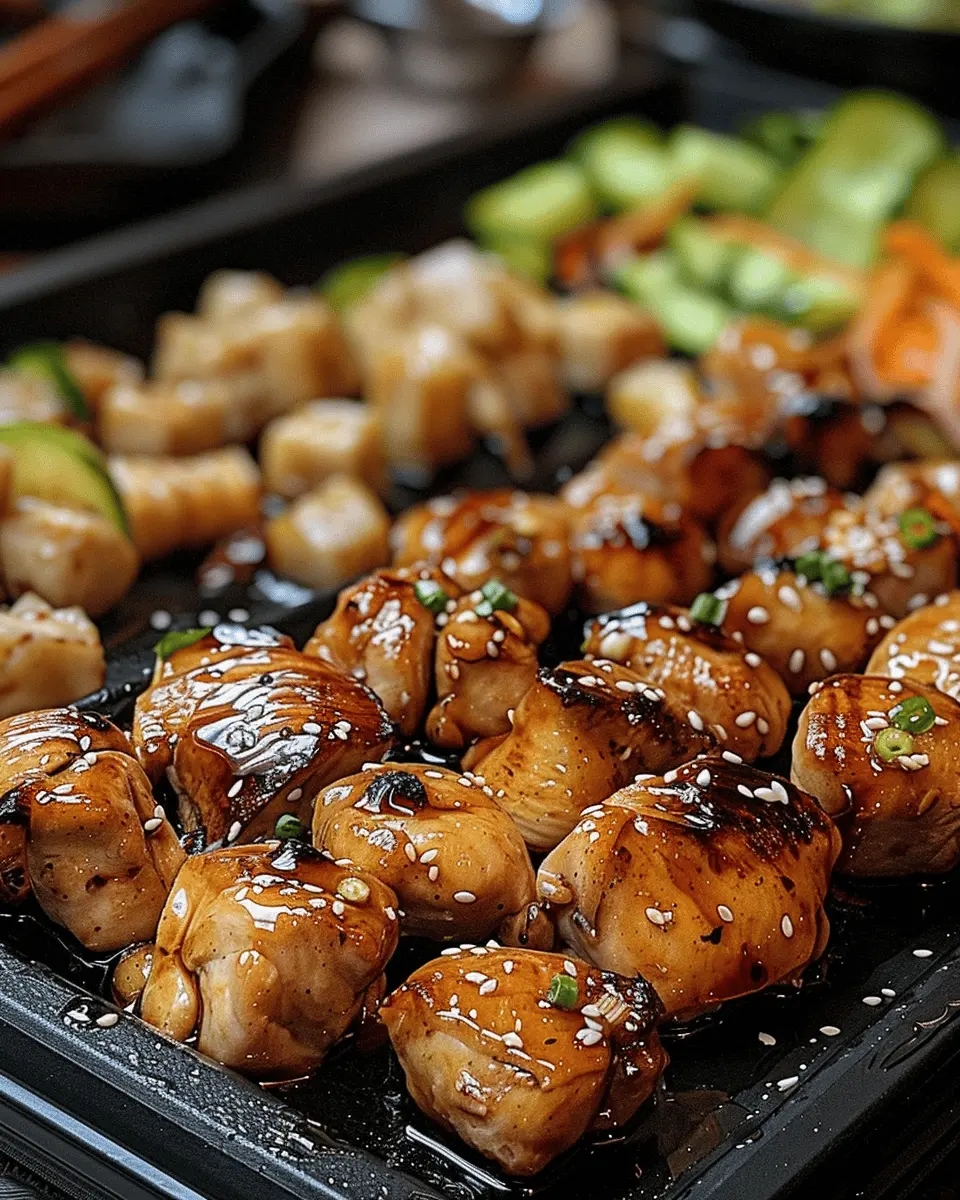 Blackstone Griddle Hibachi Chicken Feast: Easy Family Delight