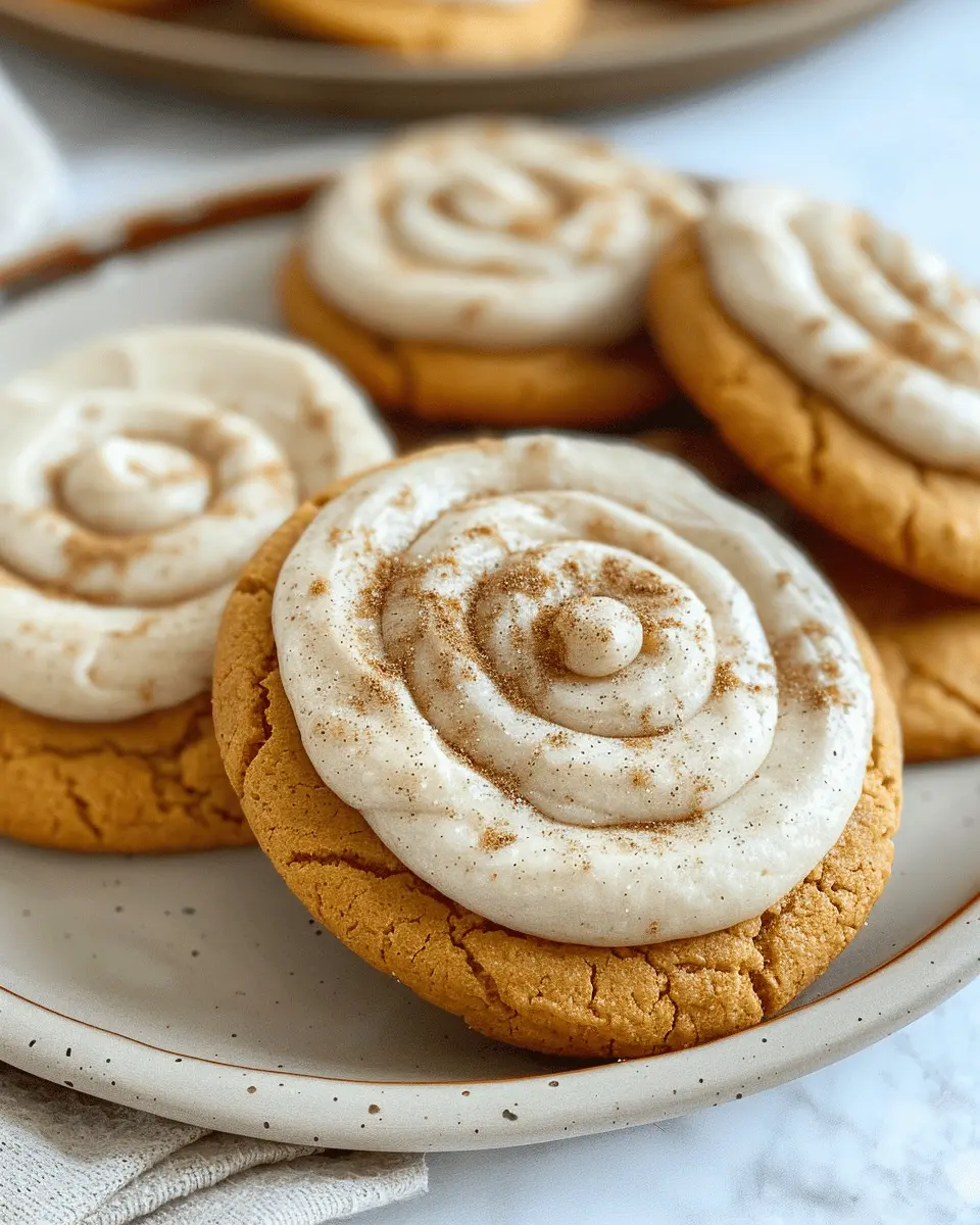 Soft Pumpkin Cookies with Cinnamon Frosting: The Best Autumn Treat