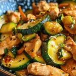 Chicken Zucchini Stir Fry