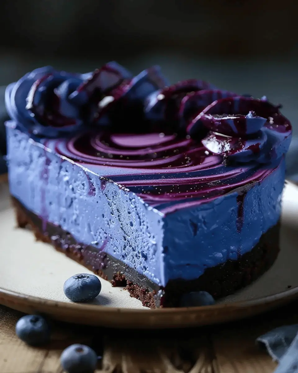 Ravenclaw Midnight Blueberry Cheesecake: Indulgent & Easy Recipe