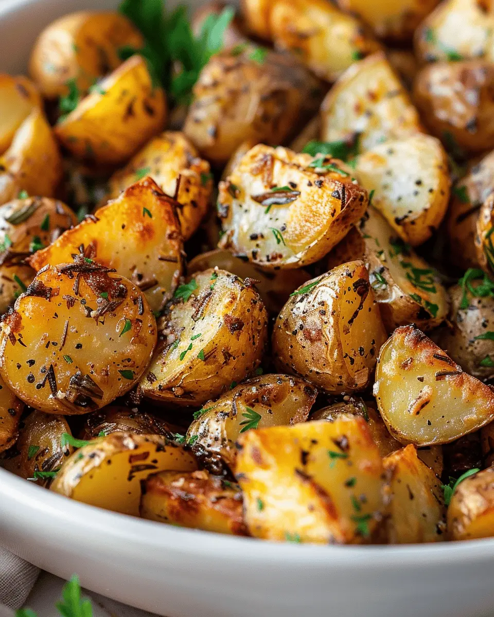Garlic Roast Potatoes: The Best Crispy Side Dish Ever