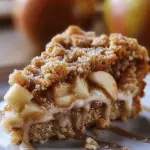 Apple Crumb Cake with Cinnamon Apple Drizzle