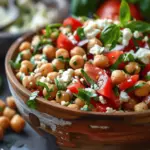Mediterranean Chickpea Salad with Feta and Herbs