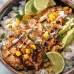 Street Corn Chicken Rice Bowl