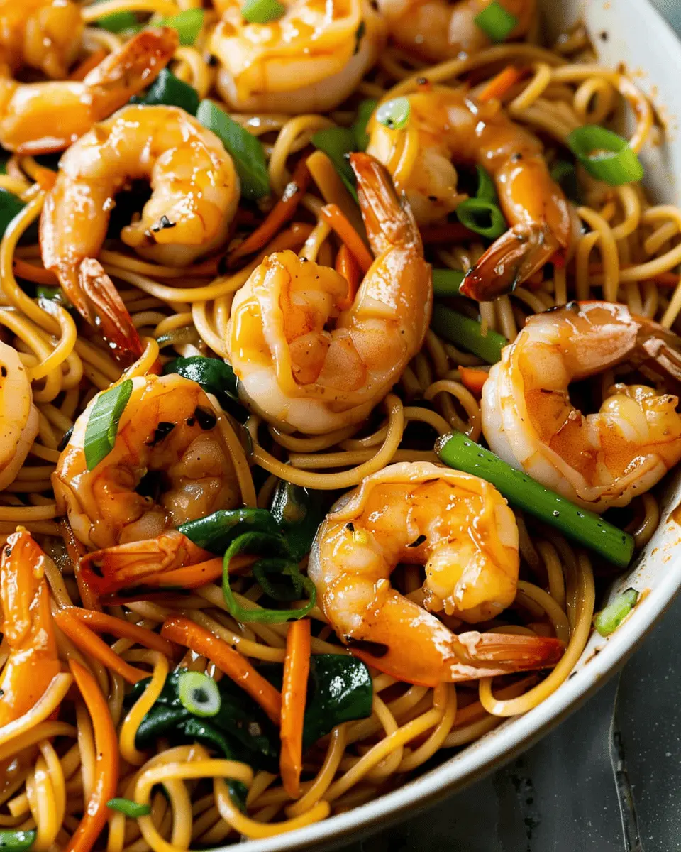 High-Protein Shrimp Stir Fry: Quick &amp; Easy Comfort Noodles