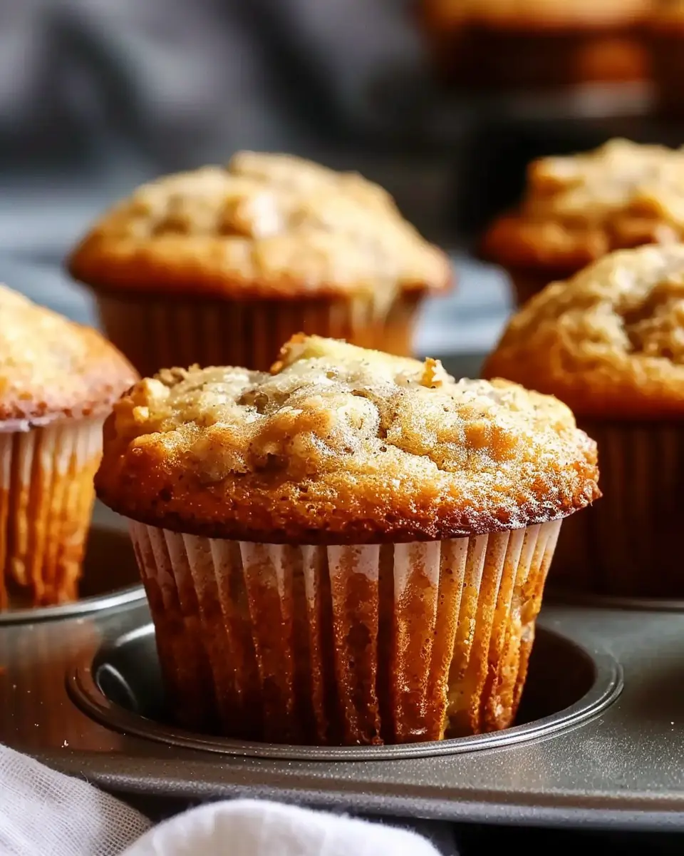 Soft &amp; Fluffy Banana Muffins: The Best Homemade Treat