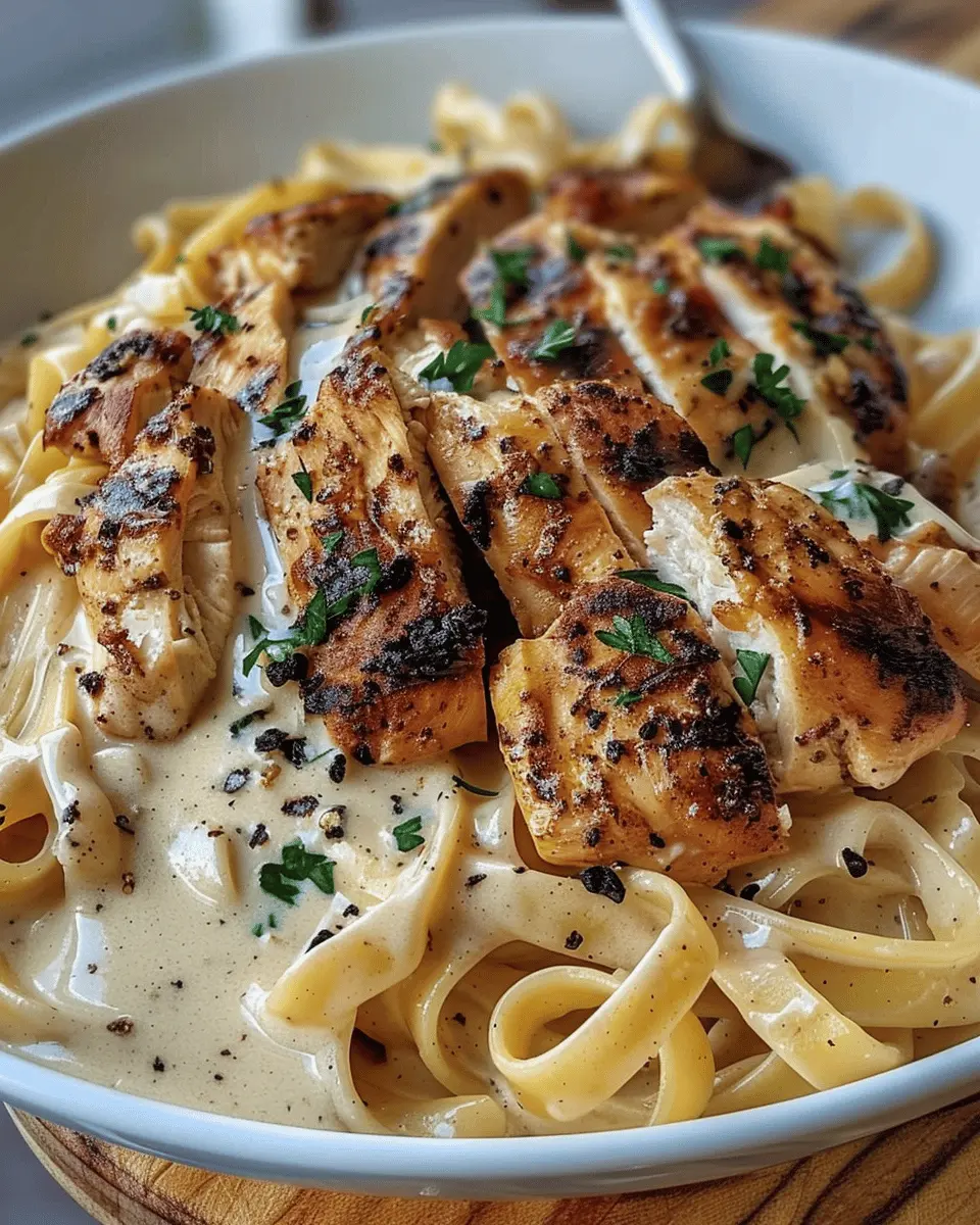 Blackened Cajun Chicken Alfredo: Easy Comfort Food Delight
