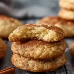 Spiced Apple Cinnamon Snickerdoodle Cookies