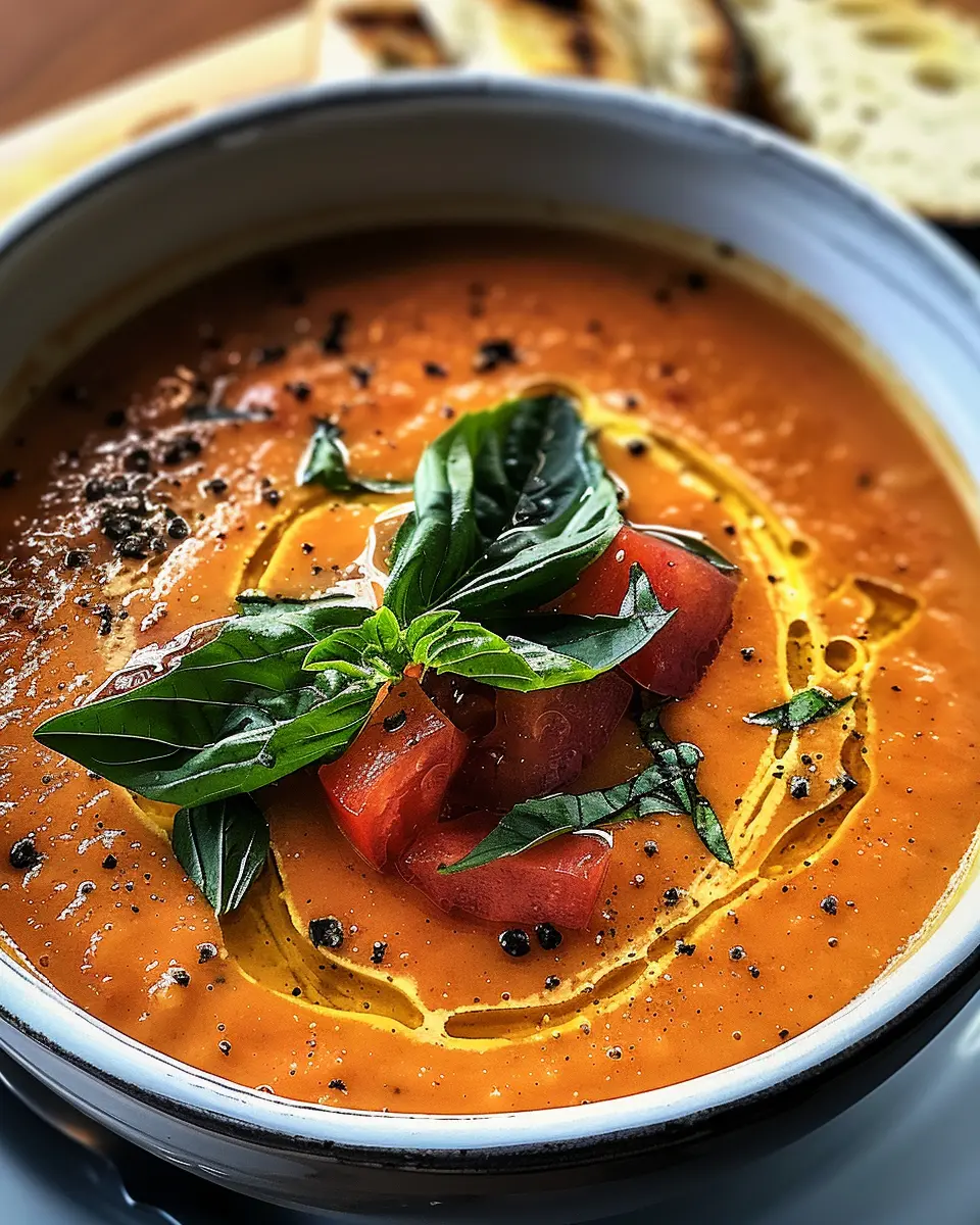 Gordon Ramsay’s Roasted Tomato Soup: Rich, Creamy & Indulgent Delight