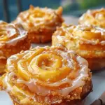 Peach Pie Cruffins Recipe