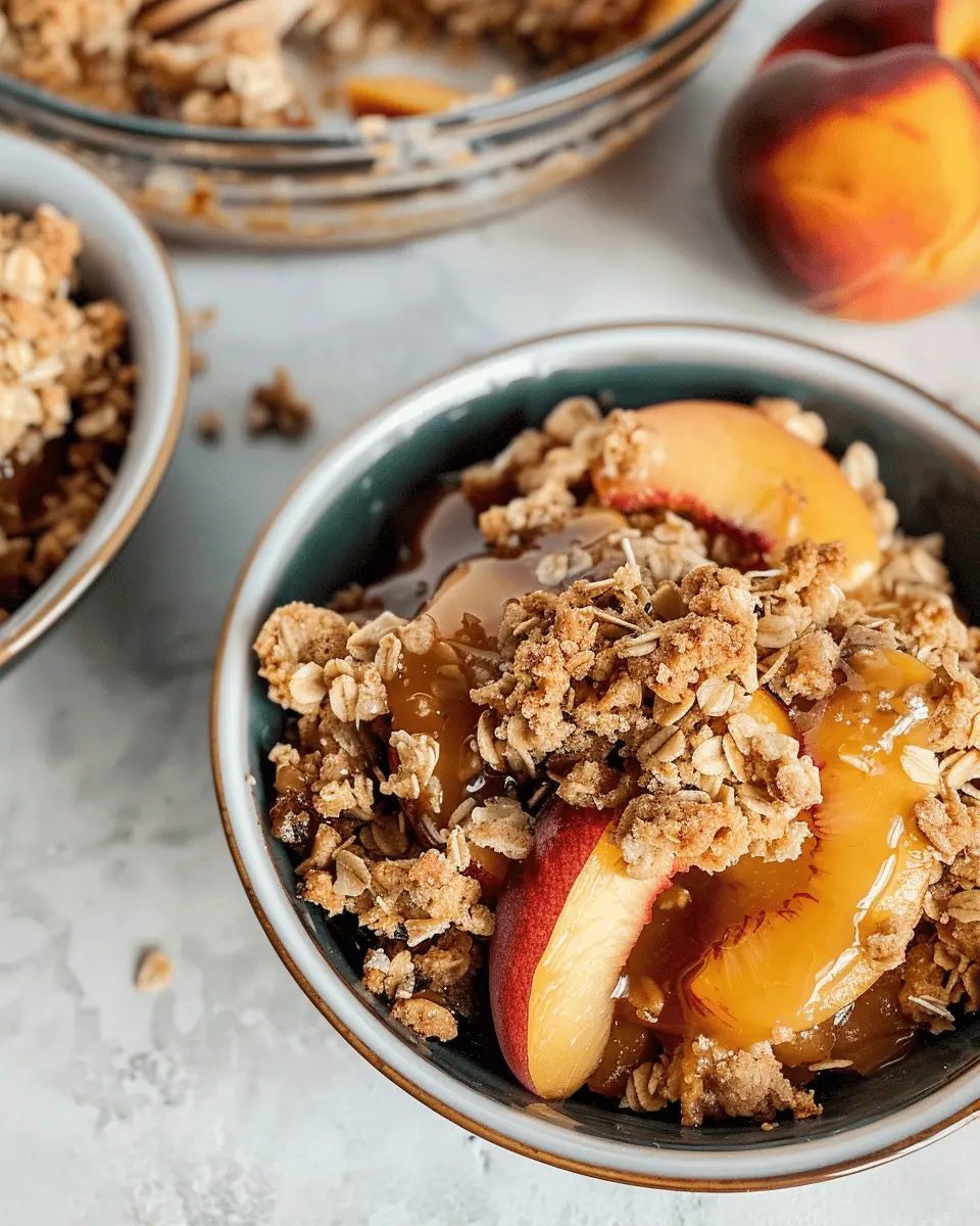 Peach Crisp: The Best Easy Recipe for a Juicy Summer Treat