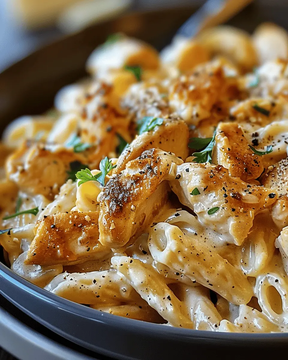 Creamy Cajun Chicken Pasta: Indulgent Turkey Bacon Twist for Dinner