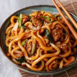 Yaki Udon (Japanese Stir Fries Udon Noodles)