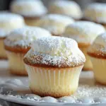 Fluffy Japanese Cotton Cheesecake Cupcakes