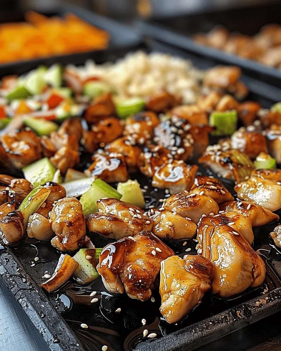 Blackstone Griddle Hibachi Chicken Feast: Easy Family Dinner Delight