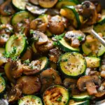 Skillet Zucchini and Mushrooms