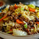 Irresistible Chinese Ground Beef and Cabbage Stir-Fry Recipe