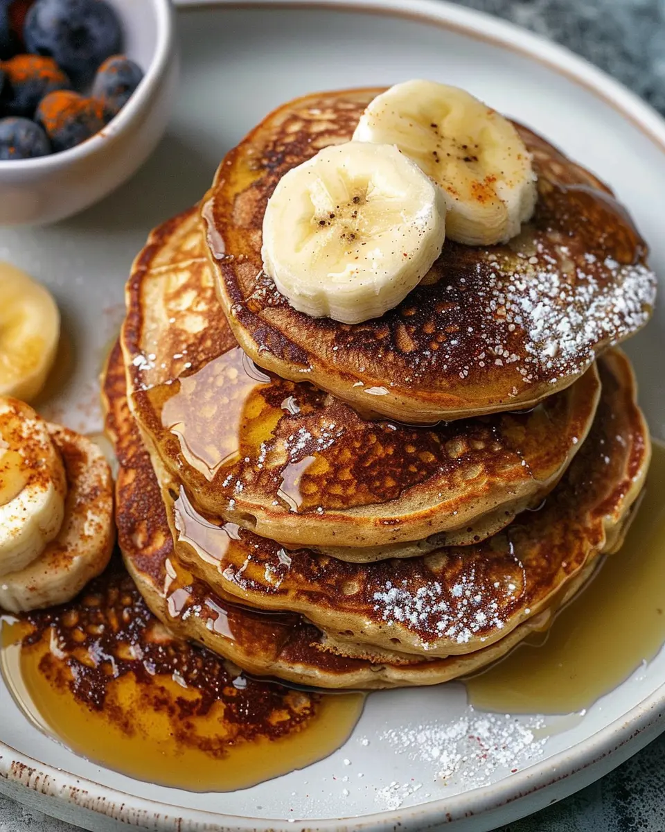 Flourless Banana &amp; Protein Powder Pancakes: Easy 40g+ Protein Delight