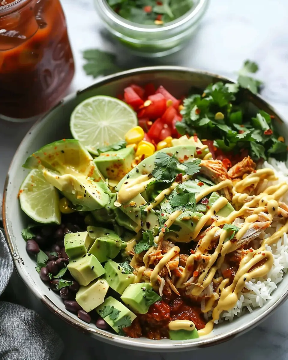 Slow Cooker Chicken Burrito Bowl: Easy and Flavorful Family Meal