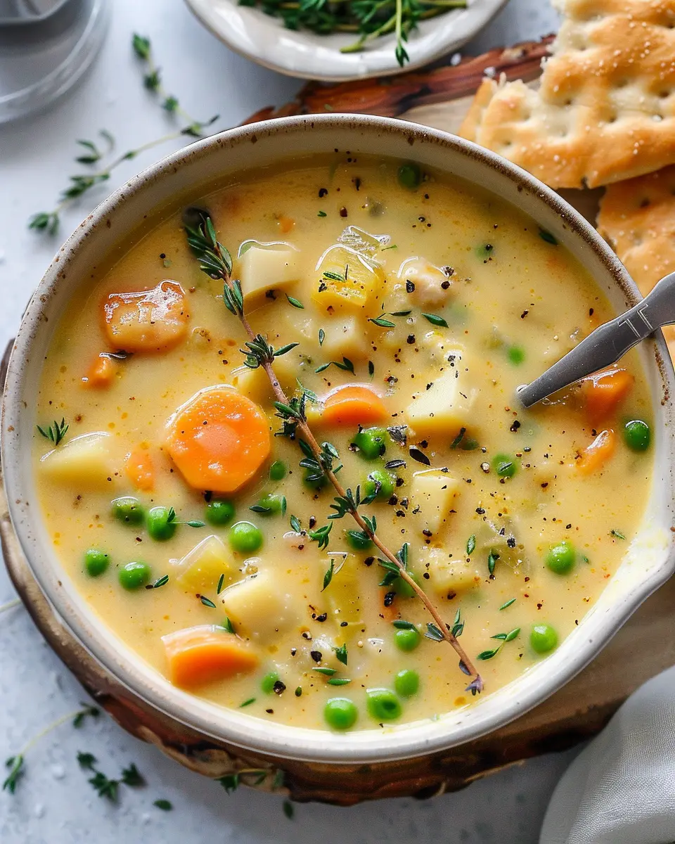 One-Pot Creamy Vegetable Soup: A Cozy, Guilt-Free Delight