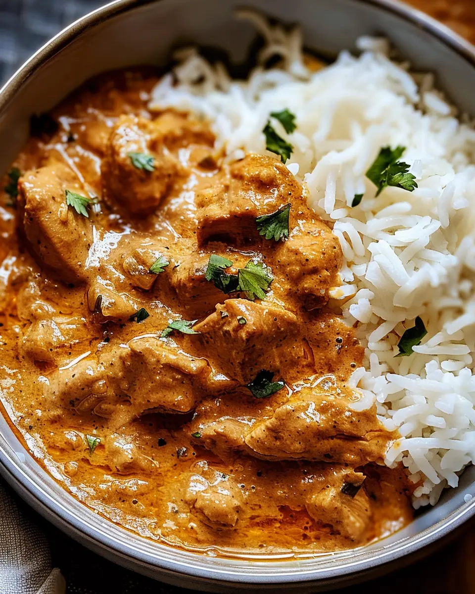 Crockpot Creamy Coconut Chicken Tikka Masala: Easy Comfort Food