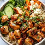 Hot Honey Chicken Quinoa Bowl