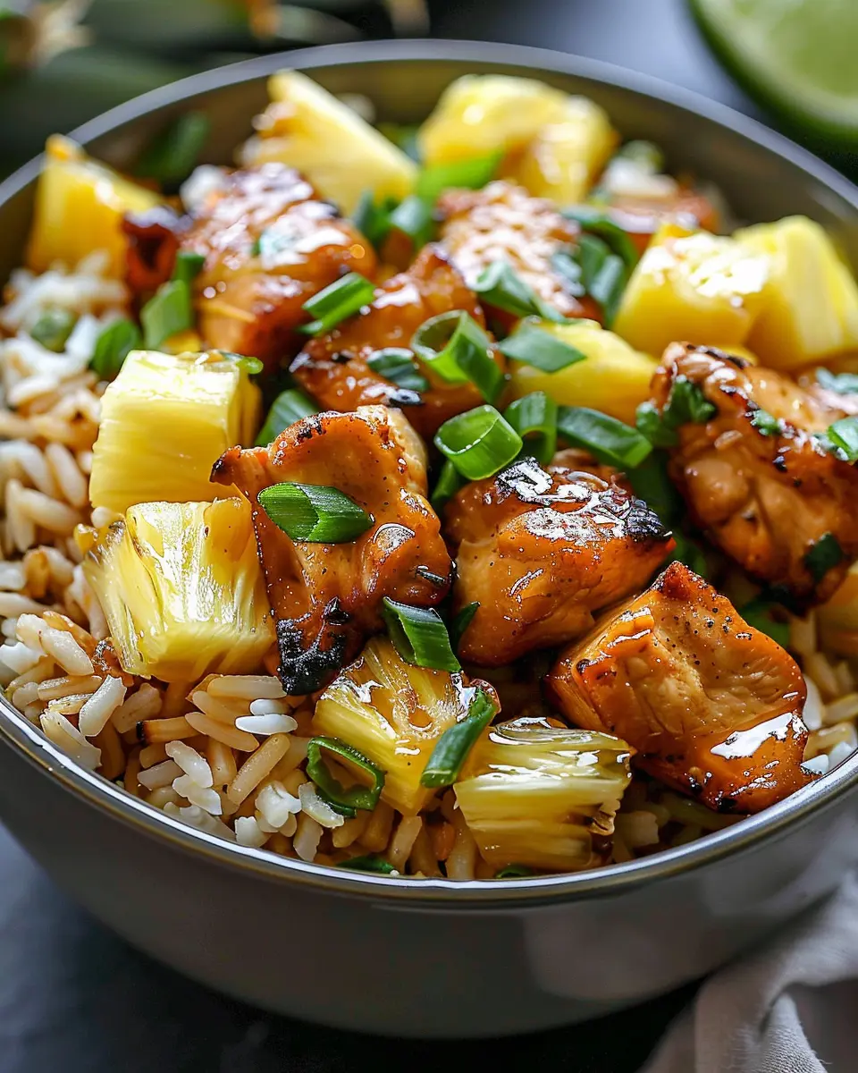 Pineapple Chicken and Rice: A Juicy Twist on a Classic Meal