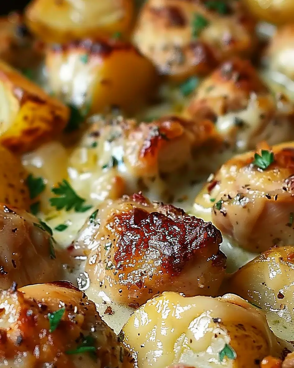 Garlic Parmesan Crockpot Chicken and Potatoes: The Best Comfort Meal